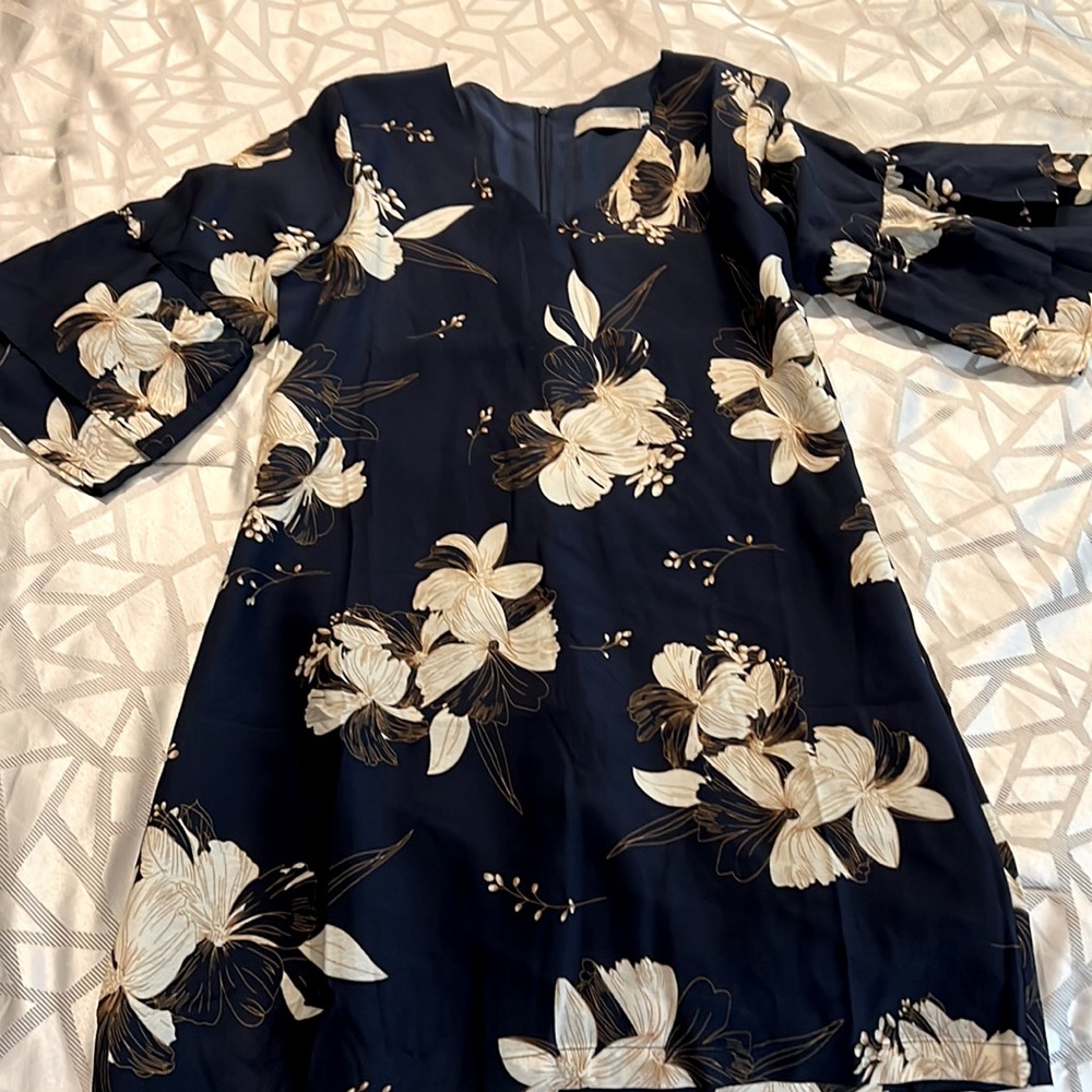 Floral tunic dress